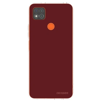 Picasee silikonowe przeźroczyste etui na Xiaomi Redmi 9C - Red Bliss