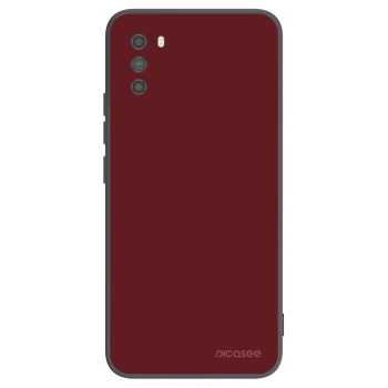 Picasee silikonowe czarne etui na Xiaomi Poco M3 - Red Bliss