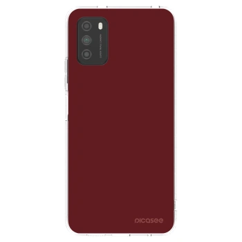 Picasee silikonowe przeźroczyste etui na Xiaomi Poco M3 - Red Bliss