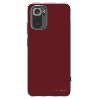 Picasee silikonowe przeźroczyste etui na Xiaomi Redmi Note 10S - Red Bliss