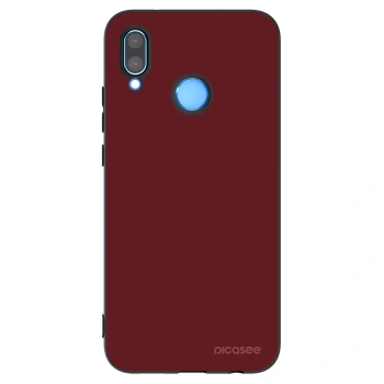 Picasee silikonowe czarne etui na Huawei P20 Lite - Red Bliss