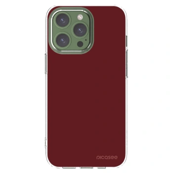 Picasee silikonowe przeźroczyste etui na Apple iPhone 13 Pro - Red Bliss