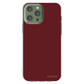Picasee silikonowe przeźroczyste etui na Apple iPhone 13 Pro Max - Red Bliss