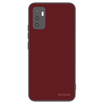 Picasee silikonowe czarne etui na Xiaomi Redmi Note 10 5G - Red Bliss