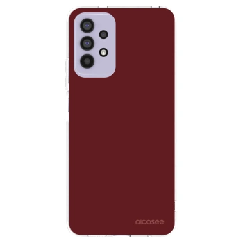 Picasee silikonowe przeźroczyste etui na Samsung Galaxy A32 4G SM-A325F - Red Bliss