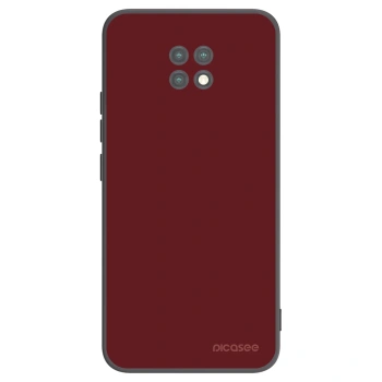 Picasee silikonowe czarne etui na Xiaomi Redmi Note 9T - Red Bliss