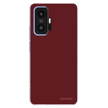 Picasee silikonowe przeźroczyste etui na Xiaomi 11T - Red Bliss
