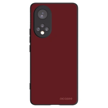Picasee silikonowe czarne etui na Huawei Nova 9 - Red Bliss