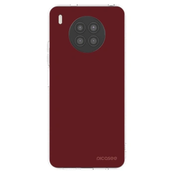 Picasee silikonowe przeźroczyste etui na Huawei Nova 8i - Red Bliss