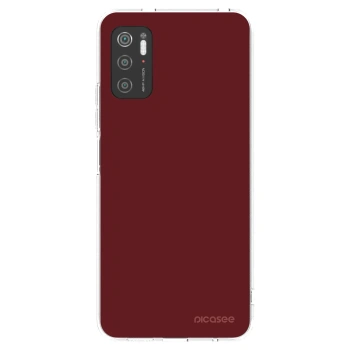 Picasee silikonowe przeźroczyste etui na Xiaomi Poco M3 Pro 5G - Red Bliss