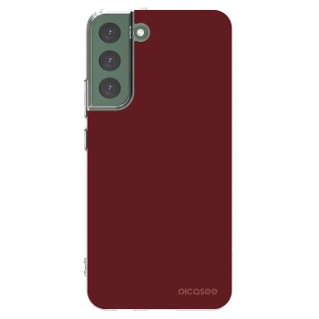 Picasee silikonowe przeźroczyste etui na Samsung Galaxy S22+ 5G - Red Bliss