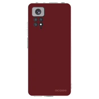 Picasee silikonowe przeźroczyste etui na Xiaomi Redmi Note 11S 4G - Red Bliss