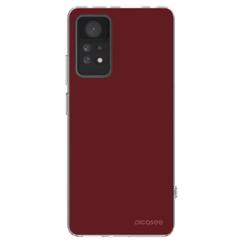 Picasee silikonowe przeźroczyste etui na Xiaomi Redmi Note 11 Pro - Red Bliss