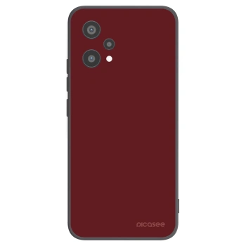 Picasee silikonowe czarne etui na Realme 9 Pro 5G - Red Bliss