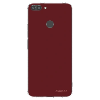 Picasee silikonowe przeźroczyste etui na Huawei P Smart - Red Bliss