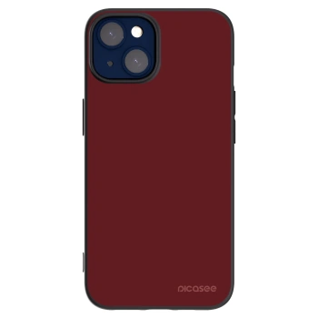Picasee silikonowe czarne etui na Apple iPhone 14 - Red Bliss