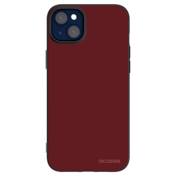 Picasee silikonowe czarne etui na Apple iPhone 14 Plus - Red Bliss
