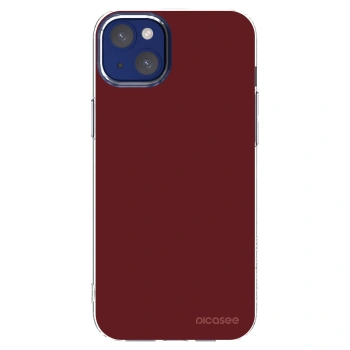 Picasee silikonowe przeźroczyste etui na Apple iPhone 14 Plus - Red Bliss