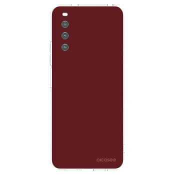 Picasee silikonowe przeźroczyste etui na Sony Xperia 10 IV 5G - Red Bliss