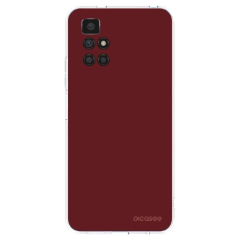 Picasee silikonowe przeźroczyste etui na Xiaomi Redmi 10 (2022) - Red Bliss