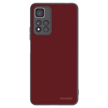 Picasee silikonowe czarne etui na Xiaomi Redmi Note 11 Pro+ 5G - Red Bliss