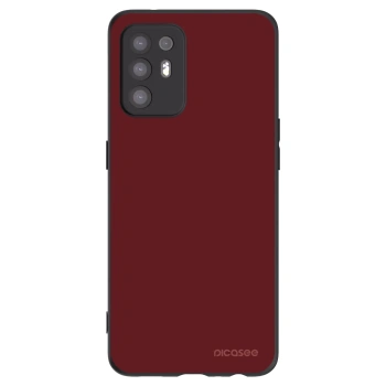 Picasee silikonowe czarne etui na OPPO A94 5G - Red Bliss