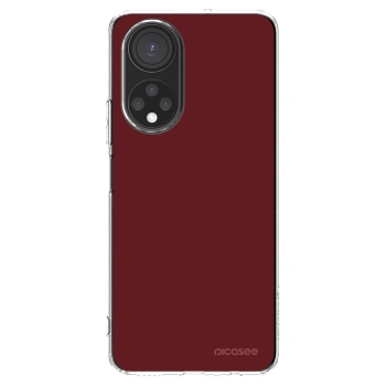 Picasee silikonowe przeźroczyste etui na Honor X7 - Red Bliss