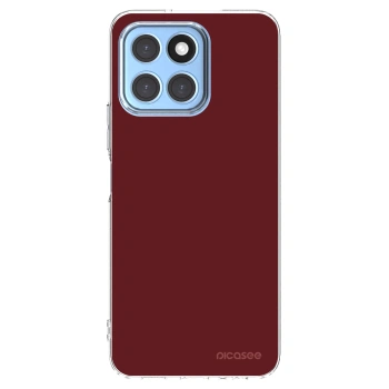 Picasee silikonowe przeźroczyste etui na Honor X6 - Red Bliss