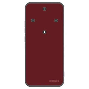 Picasee silikonowe czarne etui na Honor Magic5 Lite 5G - Red Bliss