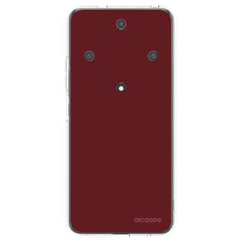 Picasee silikonowe przeźroczyste etui na Honor Magic5 Lite 5G - Red Bliss