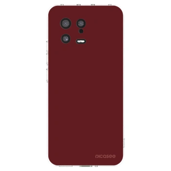 Picasee silikonowe przeźroczyste etui na Xiaomi 13 - Red Bliss