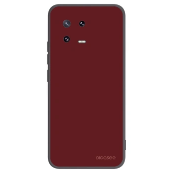 Picasee silikonowe czarne etui na Xiaomi 13 Pro - Red Bliss