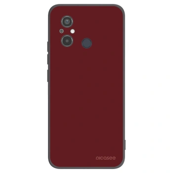 Picasee silikonowe czarne etui na Xiaomi Redmi 12C - Red Bliss