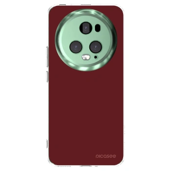Picasee silikonowe przeźroczyste etui na Honor Magic5 Pro - Red Bliss