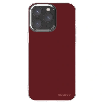 Picasee silikonowe przeźroczyste etui na Apple iPhone 15 Pro Max - Red Bliss