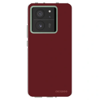 Picasee silikonowe przeźroczyste etui na Xiaomi 13T - Red Bliss