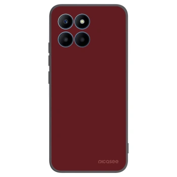 Picasee silikonowe czarne etui na Honor 70 Lite - Red Bliss