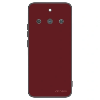 Picasee silikonowe czarne etui na Realme 11 Pro+ - Red Bliss