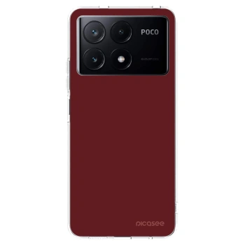 Picasee silikonowe przeźroczyste etui na Xiaomi Poco X6 Pro - Red Bliss