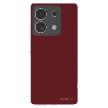 Picasee silikonowe przeźroczyste etui na Xiaomi Redmi Note 13 4G - Red Bliss