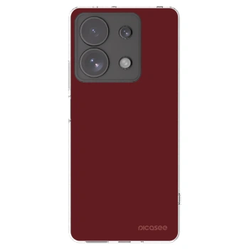 Picasee silikonowe przeźroczyste etui na Xiaomi Redmi Note 13 Pro 4G - Red Bliss