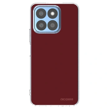 Picasee silikonowe przeźroczyste etui na Honor X8b - Red Bliss