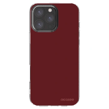 Picasee silikonowe przeźroczyste etui na Apple iPhone 16 Pro Max - Red Bliss