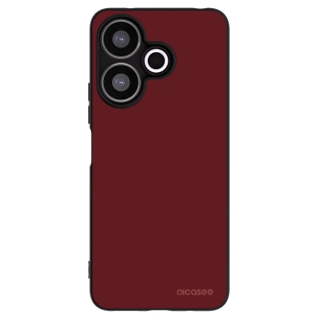 Picasee silikonowe czarne etui na Xiaomi Redmi 13 4G - Red Bliss