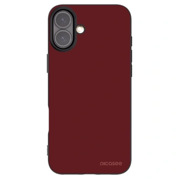 Picasee silikonowe czarne etui na Apple iPhone 16 Plus - Red Bliss
