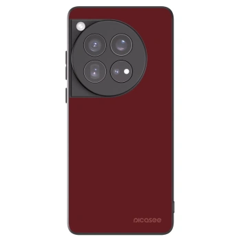 Picasee silikonowe czarne etui na OnePlus 12 5G - Red Bliss
