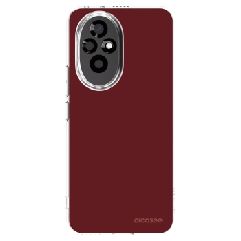 Picasee silikonowe przeźroczyste etui na Honor 200 Pro 5G - Red Bliss