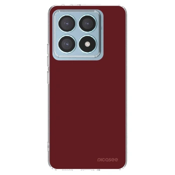 Picasee silikonowe przeźroczyste etui na Xiaomi 14T Pro - Red Bliss