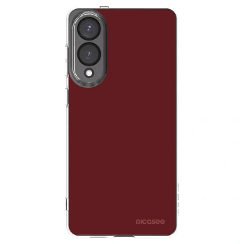 Picasee silikonowe przeźroczyste etui na Samsung Galaxy S25 Edge 5G - Red Bliss