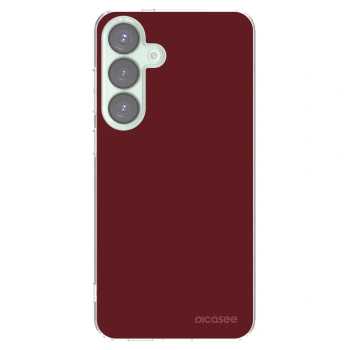 Picasee silikonowe przeźroczyste etui na Samsung Galaxy S25+ 5G - Red Bliss
